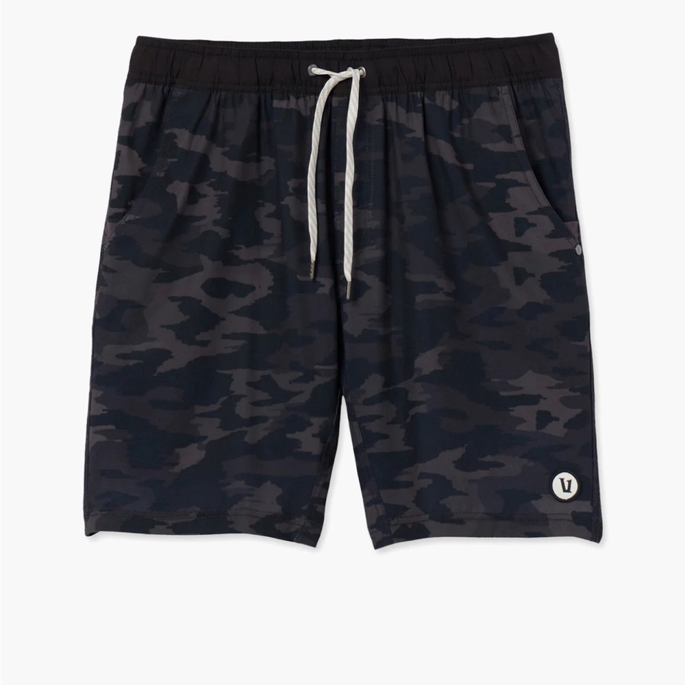 Vuori | Vuori Men’s Athletic Shorts | Black camo
